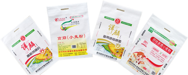 無紡布彩印面粉袋定做